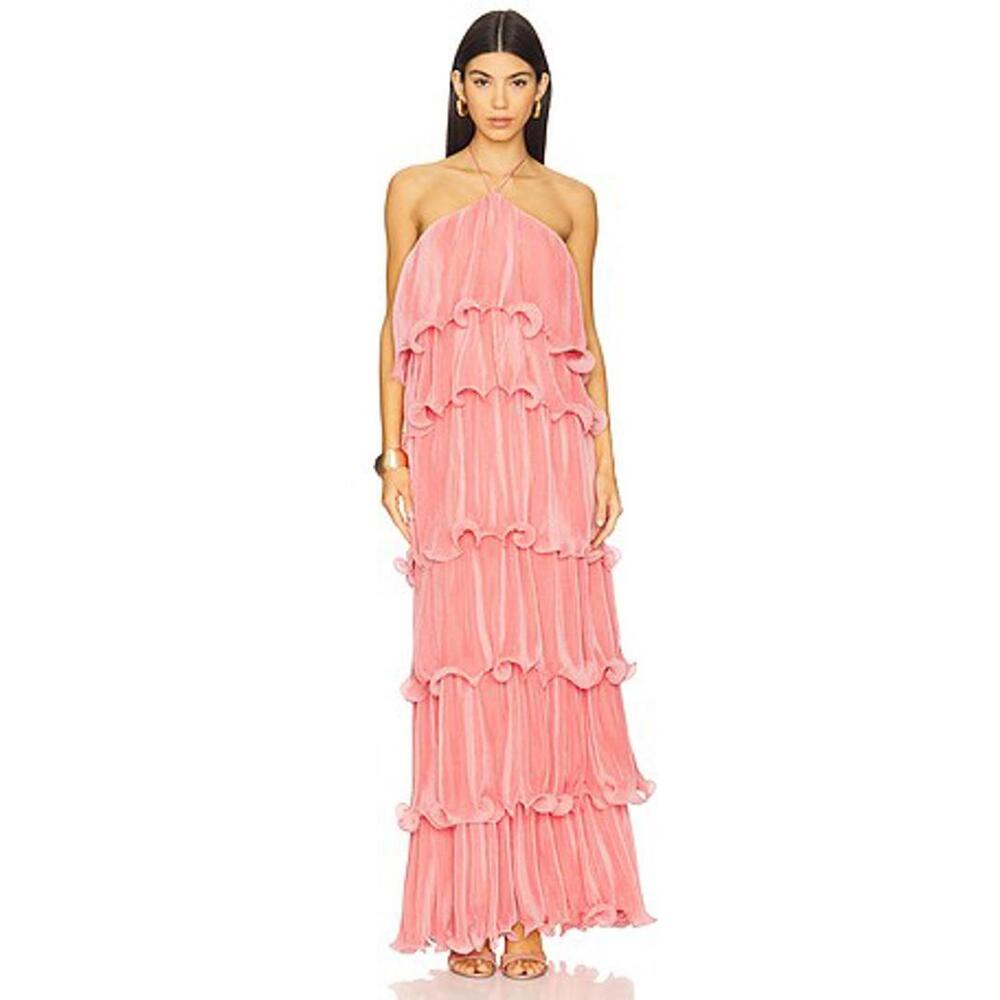 YAURA Imani Maxi Dress in Pink